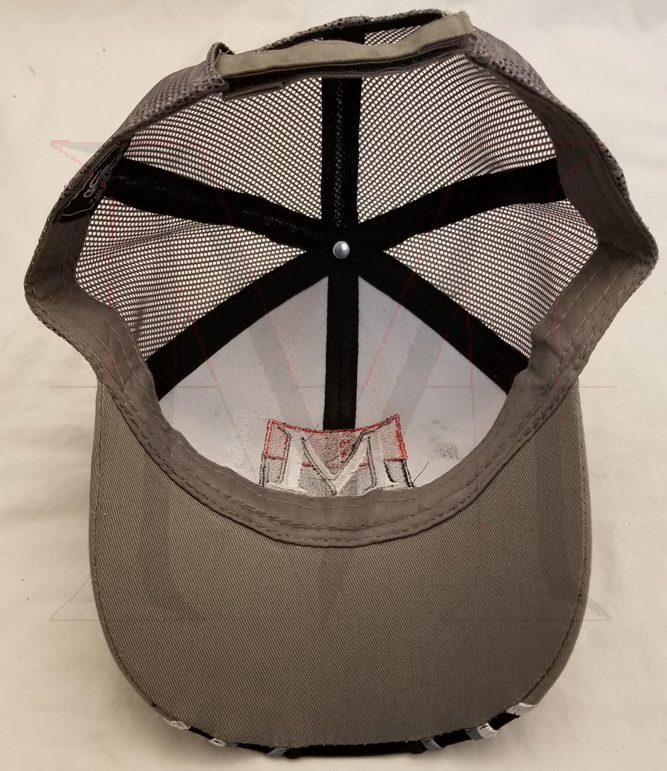 Millers Inc Hat, Grey/Black