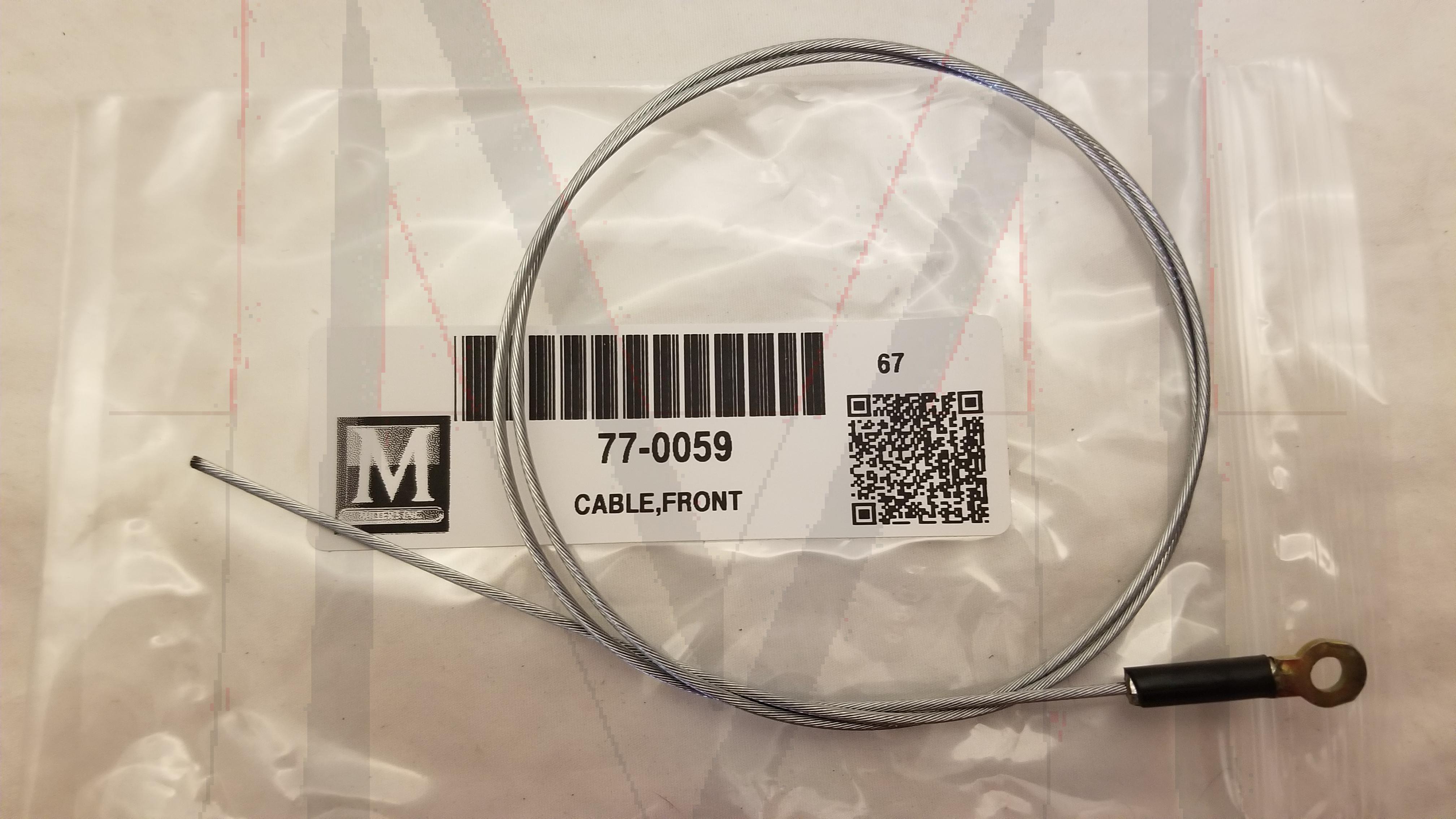CONVERTIBLE TOP SIDE TENSION CABLE
